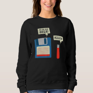 Sweatshirt Disquette Ich Bin Dein Vater Stick Usb Prochaine G