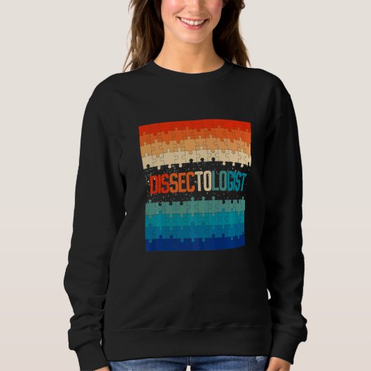 Sweatshirt Dissectologue rétro Puzzle (Devant)