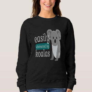 Sweatshirt Distrait Par Koalas Australia Bear Amoureux des an