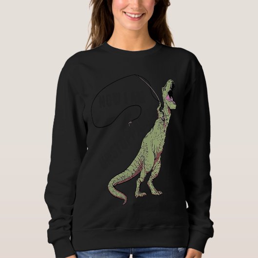 Sweatshirt Distressed Fishing Trex  Quote fisherman (Devant)