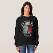 Sweatshirt Distressed Irish Maltese Attitude Patriotic Shamro (Devant entier)