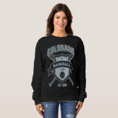 Sweatshirt Distressed Retro Rocky Look Tailgate Gameday Party (Devant entier)