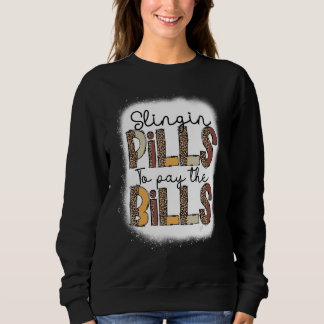 Sweatshirt distribute des pilules infirmière pharmacie pharm