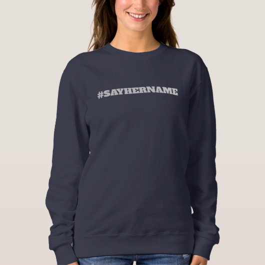 SWEATSHIRT DITES ICI NOM (Devant)