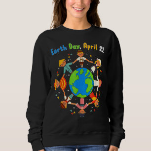 Sweatshirt Diversité culturelle Enfants dans le monde entier