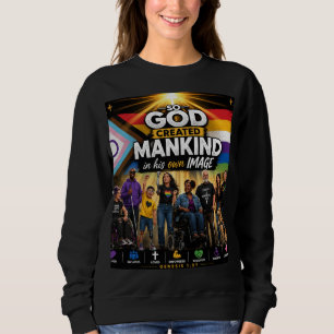 Sweatshirt Diversité et inclusion chrétiennes progressives &