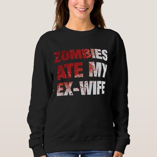 Sweatshirt Divorcee Husband Halloween Costume (Devant)