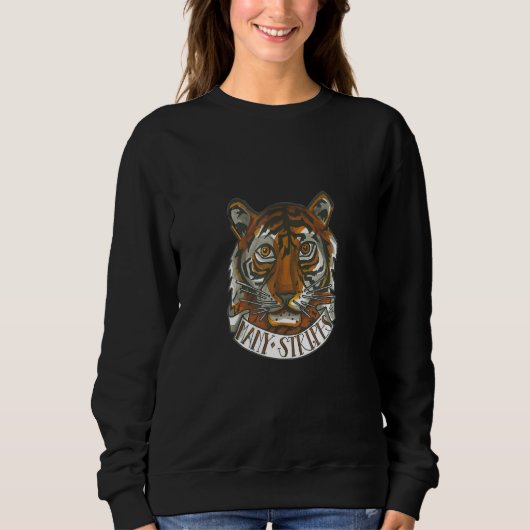 Sweatshirt DJ De Nombreuses Stripes (Devant)