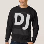 Sweatshirt DJ DJing (Devant)