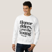 Sweatshirt Do Something Today That Will Help You Tomorrow (Devant entier)