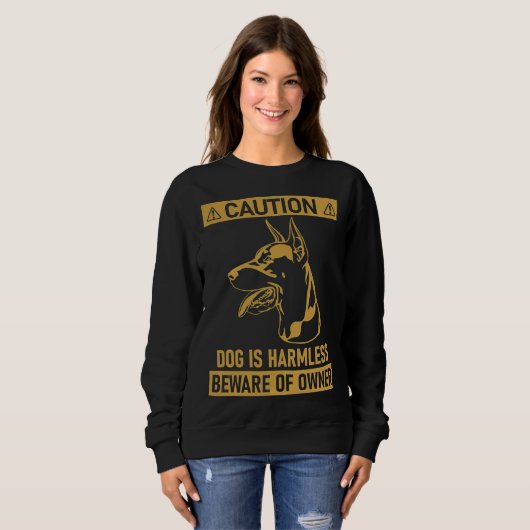 Sweatshirt Doberman 503 (Devant entier)