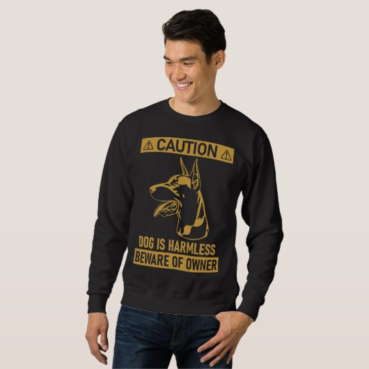 Sweatshirt Doberman 503 (Devant entier)