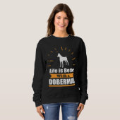 Sweatshirt Doberman 518 (Devant entier)