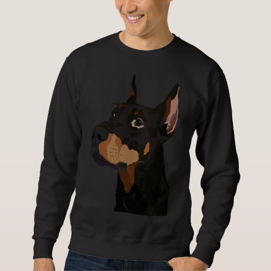 Sweatshirt Doberman 548 (Devant)