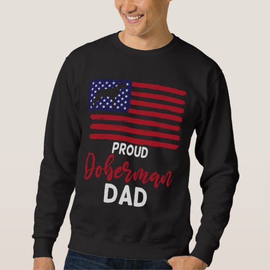 Sweatshirt Doberman America (Devant)