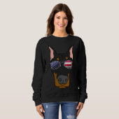 Sweatshirt Doberman américain 20 (Devant entier)