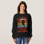 Sweatshirt Doberman Happy Halloween (Devant entier)