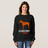 Sweatshirt Doberman Junkie 1228 (Devant entier)
