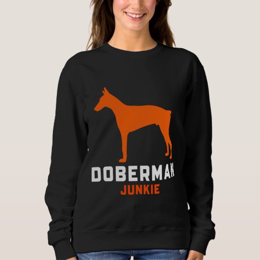 Sweatshirt Doberman Junkie 1228 (Devant)