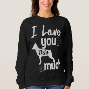 Sweatshirt Doberman Maman Doberman Papa Doberman Amateurs Dob