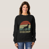 Sweatshirt Doberman Rasta (Devant entier)