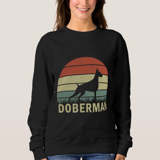 Sweatshirt Doberman Rasta (Devant)