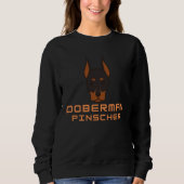 Sweatshirt Doberman  Represent Doberman (Devant)