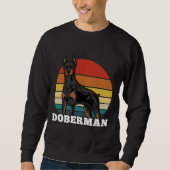 Sweatshirt Doberman Retro 625 (Devant)