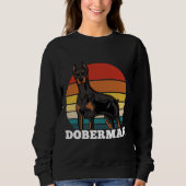 Sweatshirt Doberman Retro 625 (Devant)