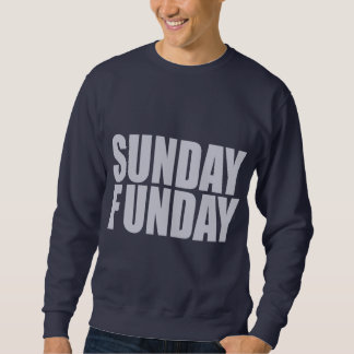 Sweatshirt d'obscurité de dimanche Funday