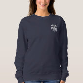 Sweatshirt Docteur en pharmacie PharmD (Devant)