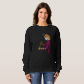 Sweatshirt Docteur en sorcière Voodoo (Devant entier)
