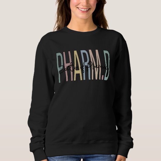 Sweatshirt Doctor Of Pharmacy Boho Pharmd 1 (Devant)