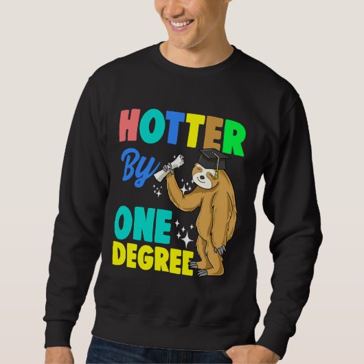 Sweatshirt Doctorat Mba College Graduation Sloth (Devant)
