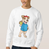 Sweatshirt Dog at tennis (Devant)