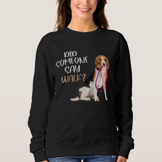 Sweatshirt Dog Beagle Puppy Cute  Mother s Day Beagle (Devant)