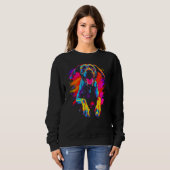 Sweatshirt Dog Cool Great Dane (Devant entier)