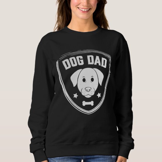 Sweatshirt Dog Dad (Devant)