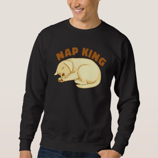 Sweatshirt Dog Golden Retriever Nap Sleeping Sleep Pajama Nig (Devant)