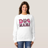 Sweatshirt Dog Mama – Cozy Dog Lover (Devant entier)