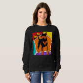 Sweatshirt Dog Pet Min Pin Dog Owner Animal Pop Min Pinscher (Devant entier)