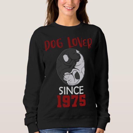 Sweatshirt Dog  since 1975 (Devant)