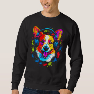 Sweatshirt Dog Welsh Corgi DJ