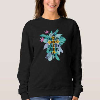 Sweatshirt Dogma Vit Fortement En Moi Religieux Catholique Ho