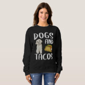 Sweatshirt Dogs And Tacos Maltese Mexican Food (Devant entier)