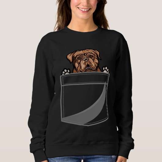 Sweatshirt Dogue de Bordeaux In A Pocket (Devant)