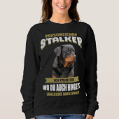 Sweatshirt Doigt Rottweiler Rotti (Devant)