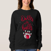 Sweatshirt Dolls with Balls Bowling (Devant)