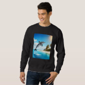 Sweatshirt Dolphin Jump (Devant entier)
