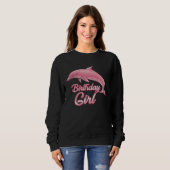 Sweatshirt Dolphin Save the Ocean Nature Beach Art (Devant entier)